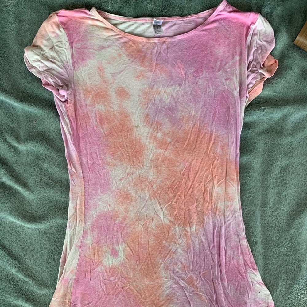 Tie-dye T-shirt dress